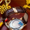 Đồng hồ nam CAO CẤP OGIVAL CHUỘT vàng kim tiền chào đón phú úy - OG358.51AGR-GL