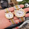 Đồng hồ nam Olym Pianus Pin 10 năm OP89322DMSK-T viền 4 đá đỏ