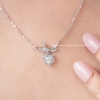 Dây chuyền bạc Việt Nam Sweetheart Bow