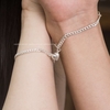 Lắc tay đôi bạc Việt Nam Sweetheart Couples Bracelet