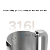 Ấm, bình đun nước siêu tốc 1.7L Xiaomi Mijia S1 MJDSH07YM - In logo theo yêu cầu