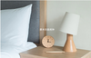 Đèn bàn chữ I bằng gỗ khắc logo theo yêu cầu – Wood Lamp