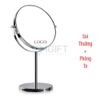Gương trang điểm cao cấp xoay 360 độ - In logo theo yêu cầu