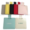 Gương mini bọc da in logo theo yêu cầu