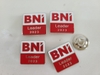 Huy hiệu cài áo logo BNI