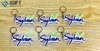 Móc Khóa Cao Su Thiết Kế 2D Logo Sylvan