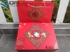 Bộ quà tặng Tết rượu vang và hạt theo yêu cầu công ty Fundiin