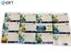 Lịch gỗ để bàn khắc logo HANFIMEX - MS06