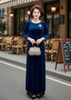 Áo dài nhung CT115 (nguyên áo)