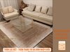 Thảm Trải Phòng Khách Lalee FEE 502 Beige