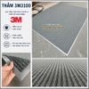 Thảm 3M 3100 Chính Hãng | Đặt Kích Thước, Viền Cao Su, Thêu Logo