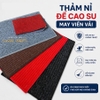 Thảm nỉ đế cao su may viền theo kích thước
