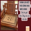 Thảm Len Dệt Thủ Công – Tôn Vinh Bộ Ghế Sơn Thủy