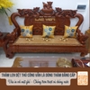 Thảm Len Dệt Thủ Công Cho Bộ Ghế Minh Nghê Bảo Đỉnh