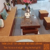 Thảm Len Thủ Công Cho Bộ Bàn Ghế Chữ L Nguyên Khối