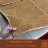 Thảm Len Thủ Công Cho Bộ Bàn Ghế Chữ L Nguyên Khối