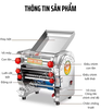 Máy Cán Bột FKM-220 Inox Bền Bỉ – Hỗ Trợ Cán Mỏng Đều, Cắt Sợi Đa Kích Thước Cho Mì Tươi