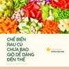 Máy thái rau củ quả đa chức năng VN-1500, Thái lát, sợi, hạt lựu năng suất công nghiệp.