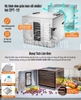 Máy sấy hoa qủa Inox. Tủ sấy thực phẩm 10 khay làm thịt bò khô, mứt hoa quả.
