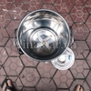 Máy xay giò 1100W khung inox. xay thịt sống, rau củ loại kèm bao đá.