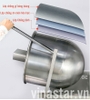 Máy Nổ Bắp Rang Công Nghiệp Có Gắn Khay Hứng Cỡ Vừa