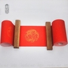 Giấy xuyến chỉ đỏ họa tiết Long Phụng Trình Tường