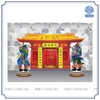 Tranh cổng ngục 60x90cm giấy C100