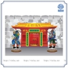 Tranh cổng ngục 60x90cm giấy C100
