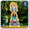 Tranh Hộ Pháp Khuyến Thiện (vẽ tay) chất liệu nhựa xốp