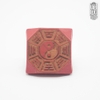 Dấu triện Bát quái 6x6cm cao su đúc đặc