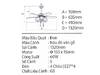 52WE-0038 - QUẠT TRẦN CAO CẤP 52WE-0038