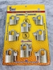Bộ 8 ổ khóa chống cắt 60mm Yeti có chìa chủ mở được cả 8 ổ khóa cực kỳ chất lượng