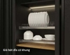 Rổ Chén Đĩa Presto Có Khung 600mm Cucina - 544.40.004