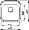 567.23.083 - Chậu Rửa HS19-SSN1R50 Hafele