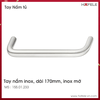 Tay Nắm Tủ Inox 170mm Hafele - 155.01.233