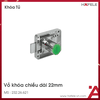 Vỏ Khóa Vuông Chốt Chết 22mm Hafele - 232.26.621