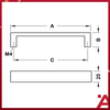 Tay Nắm Nhôm 143mm Hafele - 110.73.925
