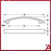 Tay Nắm Inox Hafele - 101.69.401
