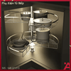 Mâm Xoay Mezzo 270º 800mm Cucina -  548.37.010