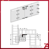 Phụ Kiện Cửa Trượt Fold 40 MF Flex Hafele - 409.61.000