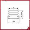 Bản Lề Chữ A Cửa Nhôm 50Kg Hafele - 972.05.369