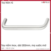 Tay Nắm Tủ Inox 202mm Hafele - 155.01.234