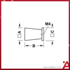 Quả Nắm Tủ Cổ Điển Hafele - 110.35.383