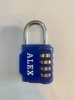Ổ KHÓA SỐ ALEX (LOẠI 4 SỐ CÀI ĐẶT)