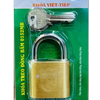 Khóa đồng treo bấm Việt Tiệp 0152MB