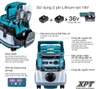 DVC863LZ - Máy hút bụi dùng pin (18VX2) Makita