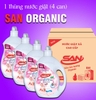 Nước Giặt Xả SAN Organic công nghệ Châu Âu 3.2 Lít (Can)