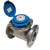 DN80 - Đồng hồ nước inox Komax DN80 nối bích - Có Kiểm Định