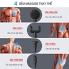 Máy massage cầm tay Fascia Gun BX-720, 6 cấp độ massage, 4 đầu massage đa vùng cơ thể