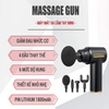 Máy massage cầm tay Fascia Gun BX-720, 6 cấp độ massage, 4 đầu massage đa vùng cơ thể